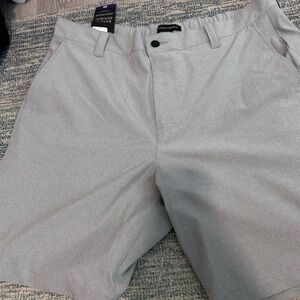 Banana Republic Light Gray Flat Front Shorts